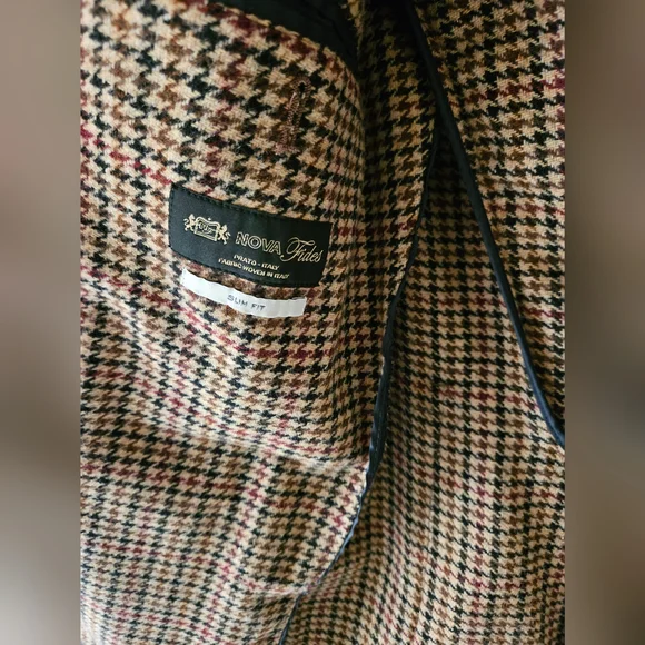 Mango Man Houndstooth Blazer - Picture 4 of 5